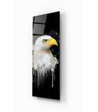 Eagle Glass Wall Art - LUXARTDECO