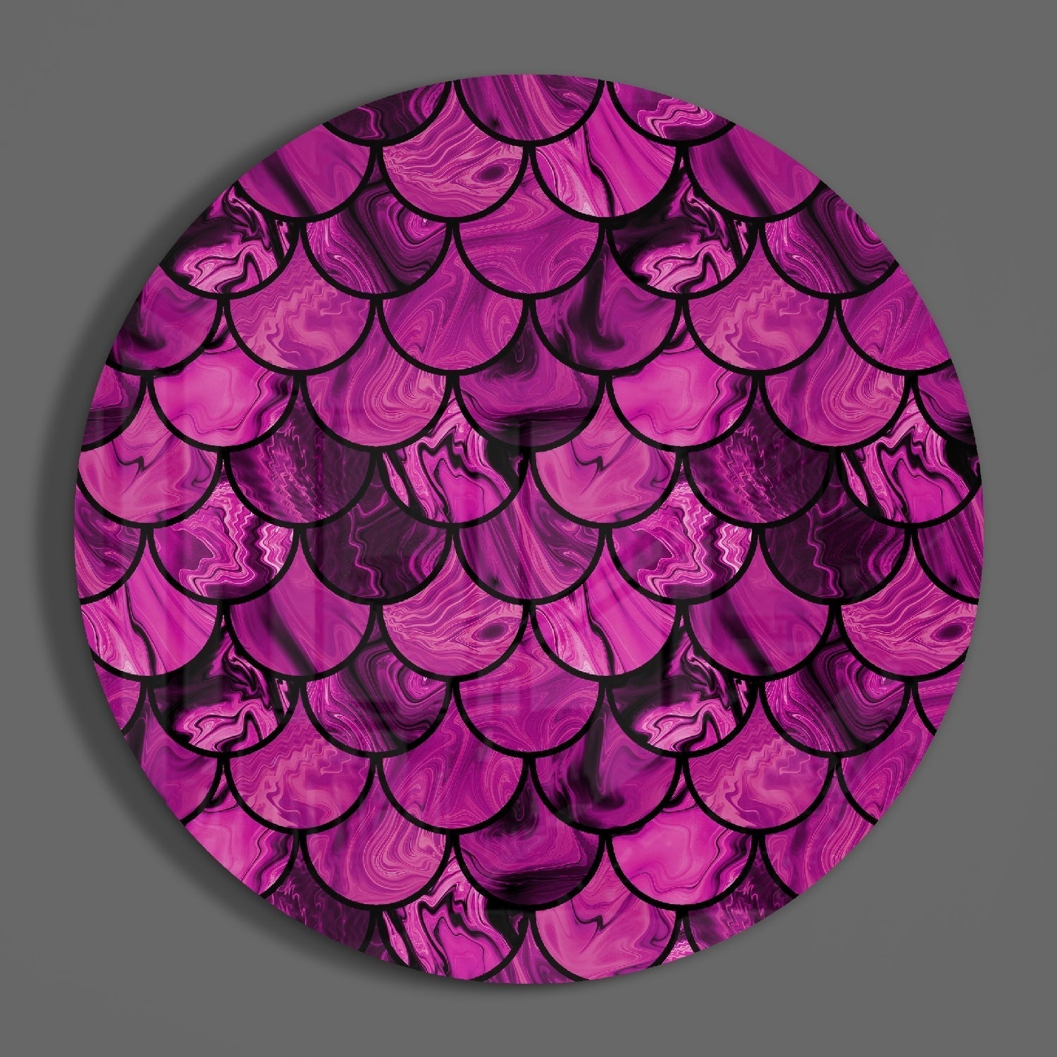 Stamp Glass Wall Art