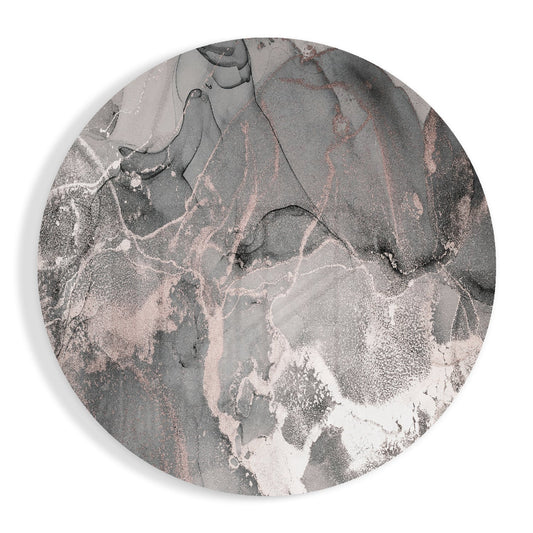 Abstract Flow Glass Wall Art