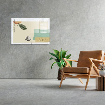 Love Glas Wall Art - LUXARTDECO