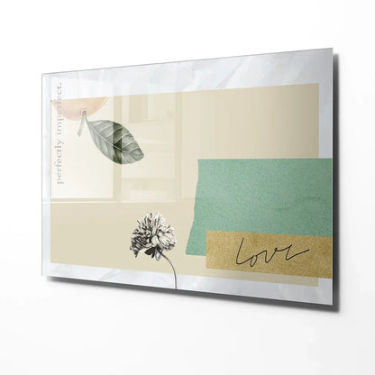 Love Glas Wall Art - LUXARTDECO