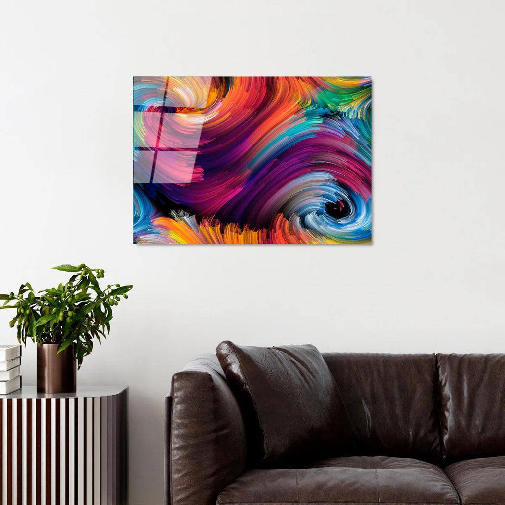 Décoration murale en verre Magnolia