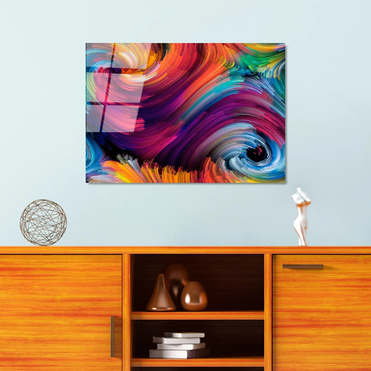 Colorful Glas Wall Art