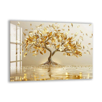 Tree of Life Glass Wall Art - LUXARTDECO