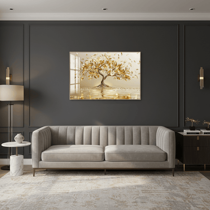 Albero della Vita Quadro in Vetro Temperato