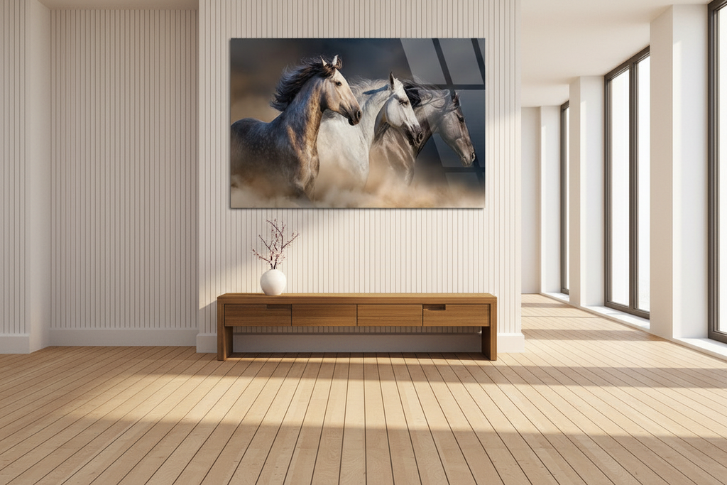 Décoration murale en verre Magnolia