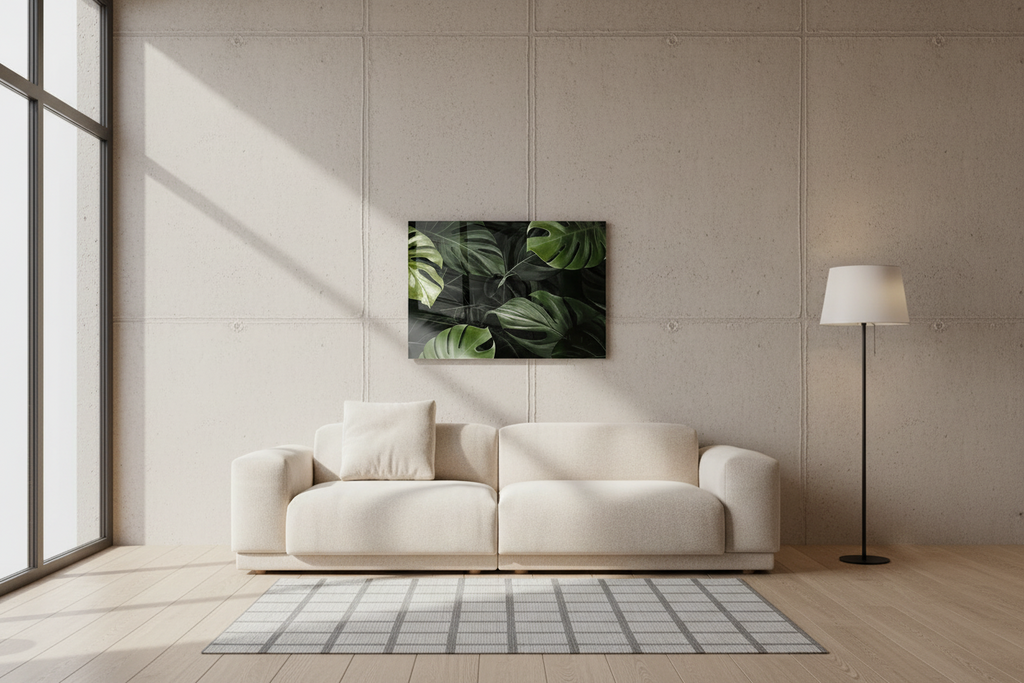 Décoration murale en verre Magnolia