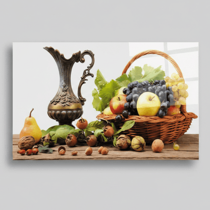 Fruits Tableau en Verre Trempé