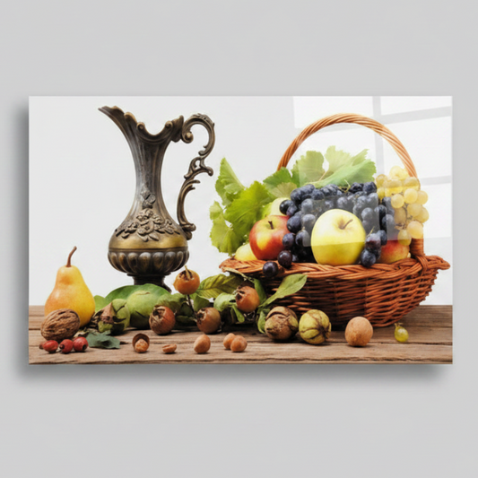 Fruits Tableau en Verre Trempé