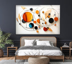 Abstract Glass Wall Art
