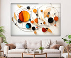 Abstract Glass Wall Art