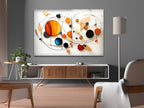 Abstract Glass Wall Art