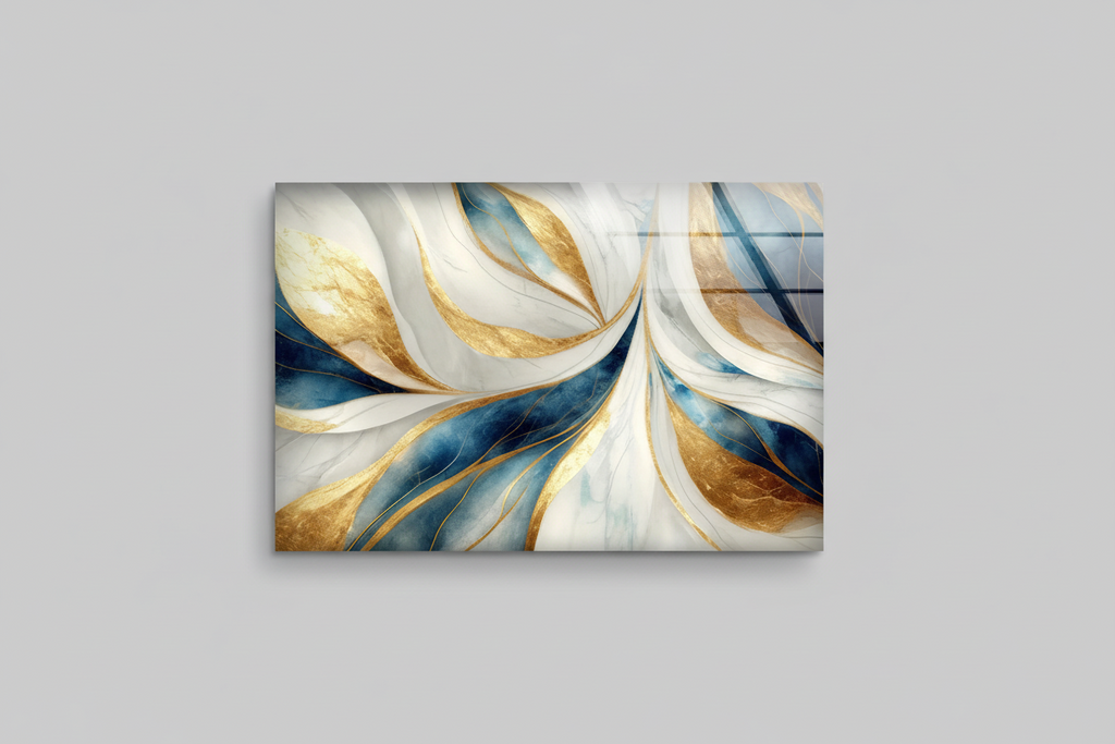 Décoration murale en verre Magnolia