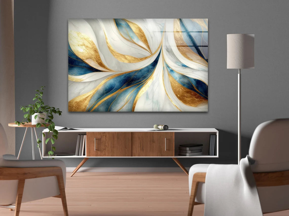 Décoration murale en verre Magnolia