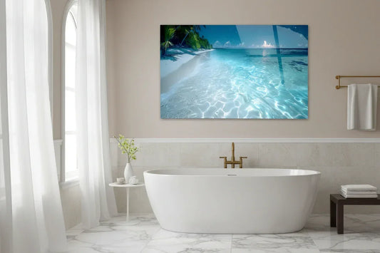 Beach Glass Wall Art - LUXARTDECO