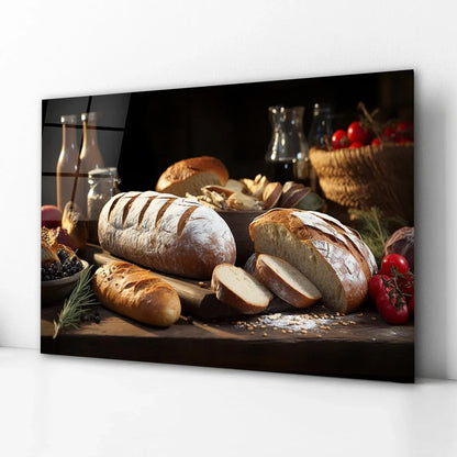 Bread Glass Wall Art - LUXARTDECO