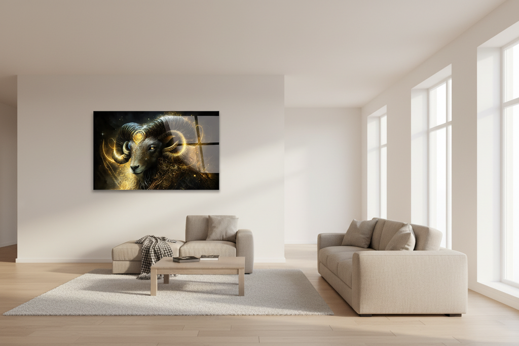 Décoration murale en verre Magnolia