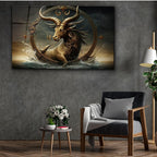 Décoration murale en verre Magnolia