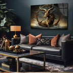 Décoration murale en verre Magnolia