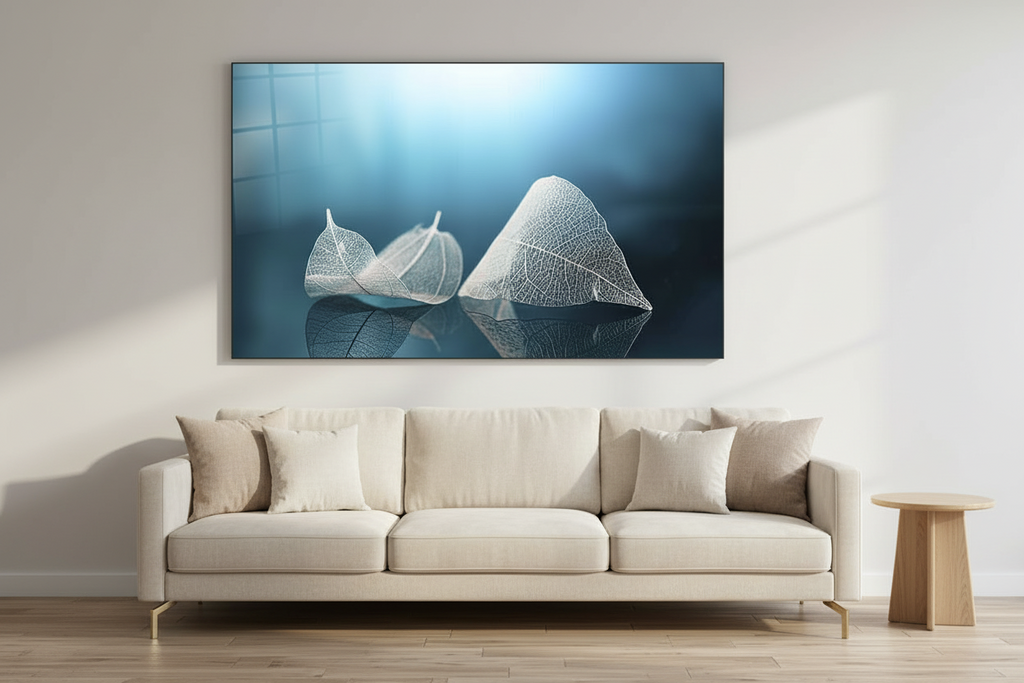 Décoration murale en verre Magnolia