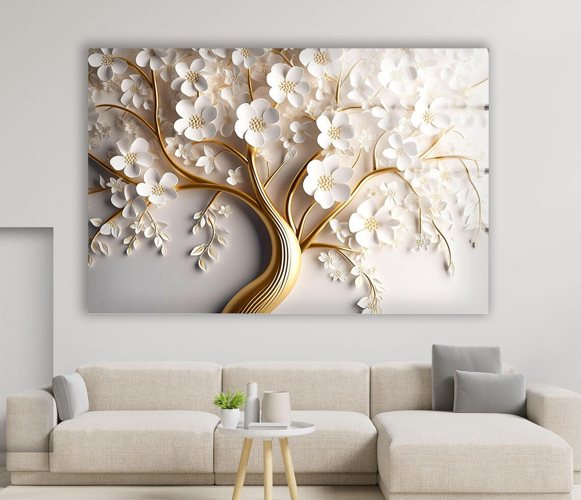 Tree of Life Glass Wall Art