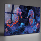 Décoration murale en verre Arbre de vie 