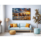 Décoration murale en verre Arbre de vie 