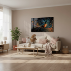 Décoration murale en verre Arbre de vie 