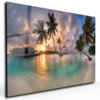 Décoration murale en verre Arbre de vie 