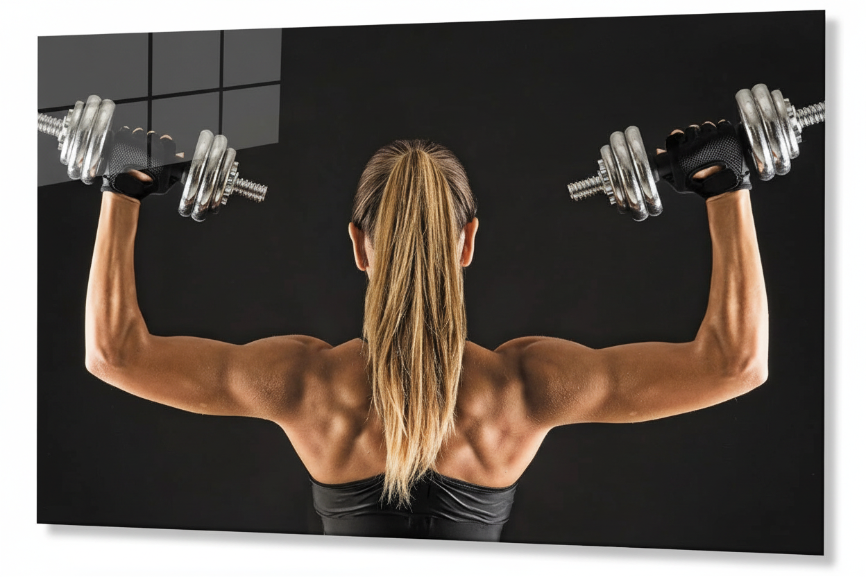 Arte murale in vetro con fiori astratti 