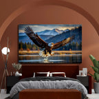 Décoration murale en verre Pivoine