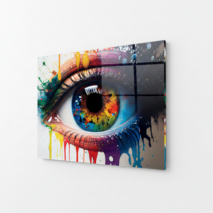 Colorful Eye Glass Wall Art