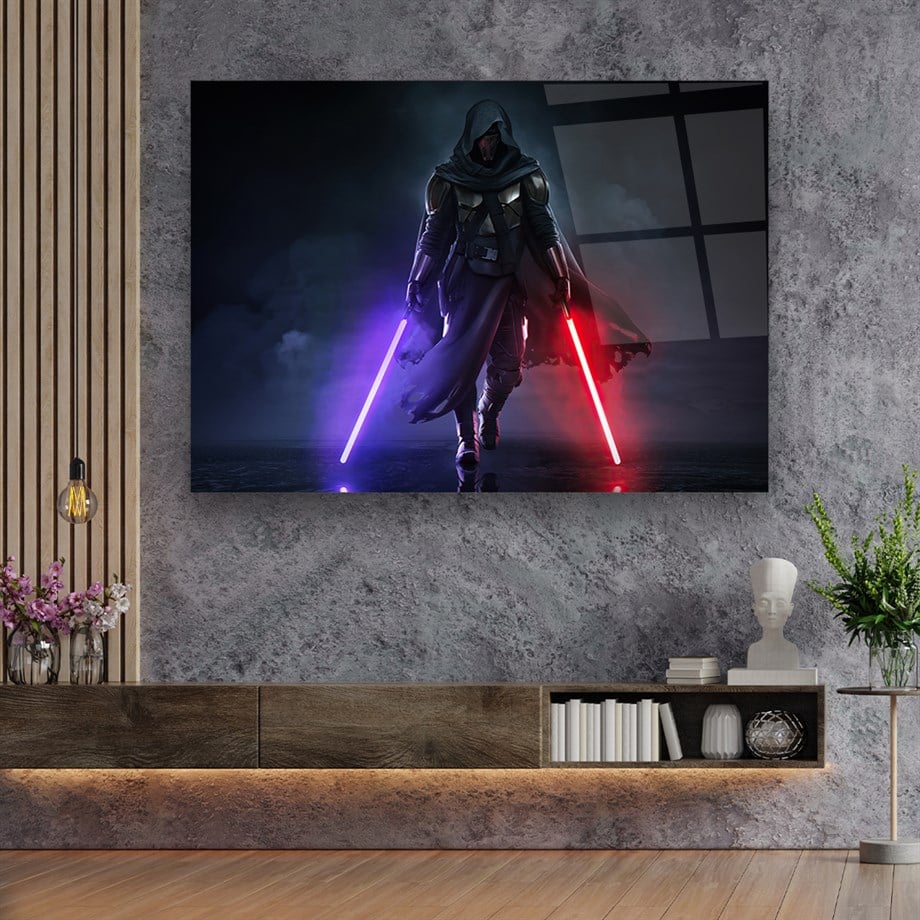 Darth Revan Glass Wall Art