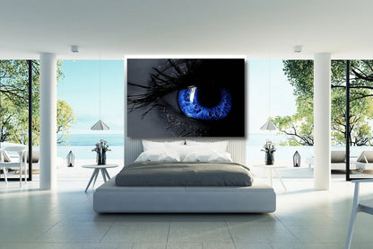 Blue Eye Glass Wall Art
