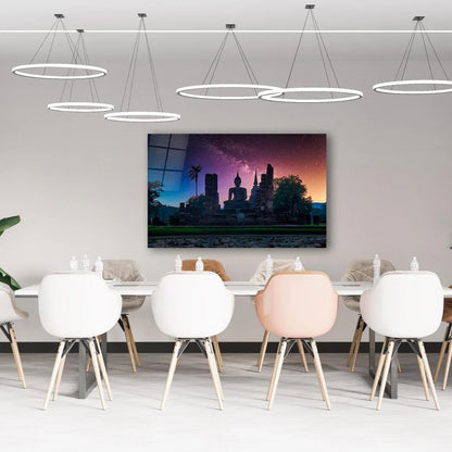 Budha Glass Wall Art - LUXARTDECO