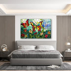 Butterfly Glass Wall Art - LUXARTDECO