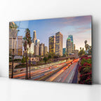 Art mural en verre de Los Angeles