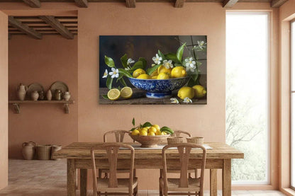 Lemon Glass Wall Art - LUXARTDECO