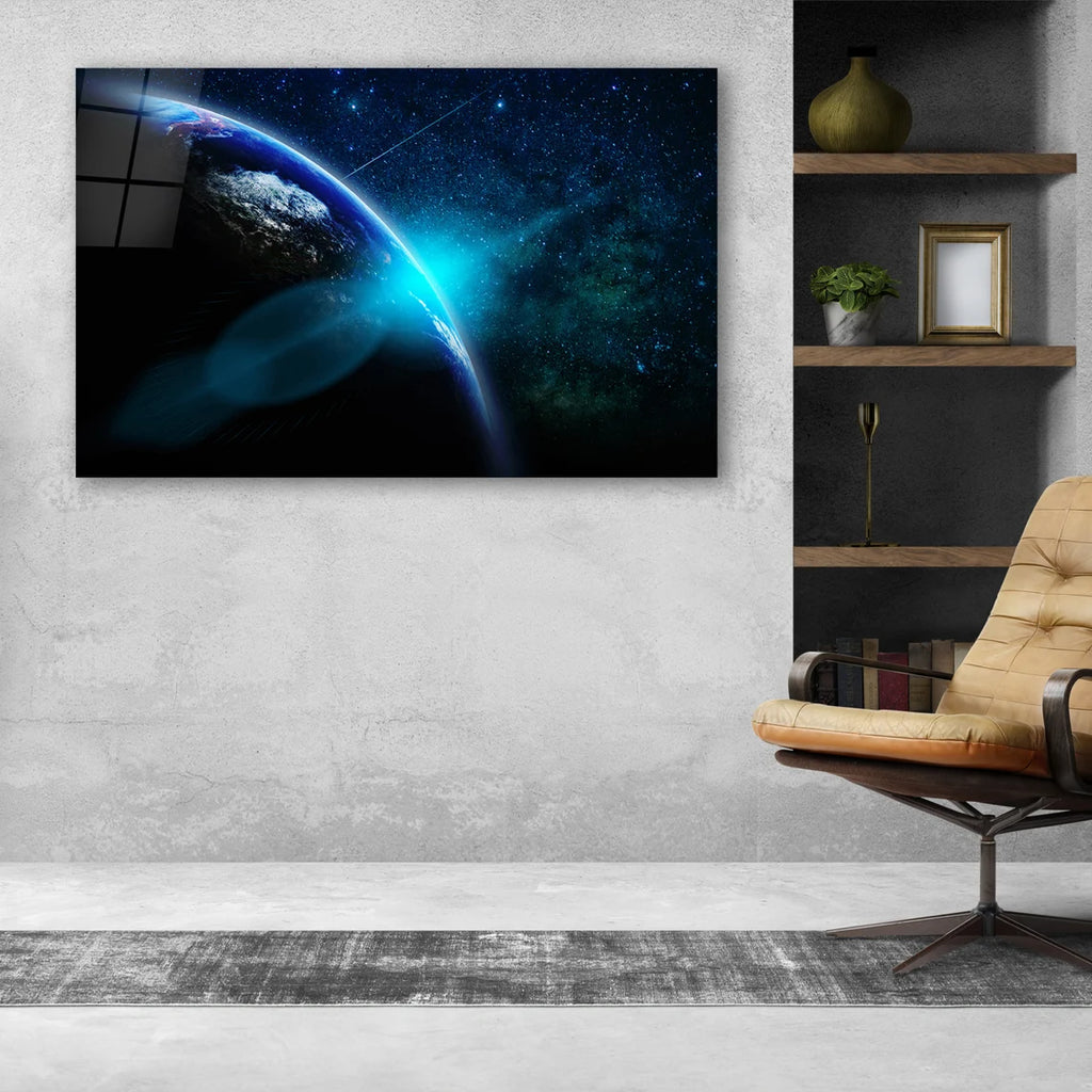 Décoration murale en verre Ganesh 