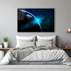 Décoration murale en verre Ganesh 