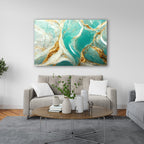 Décoration murale en verre Ganesh 