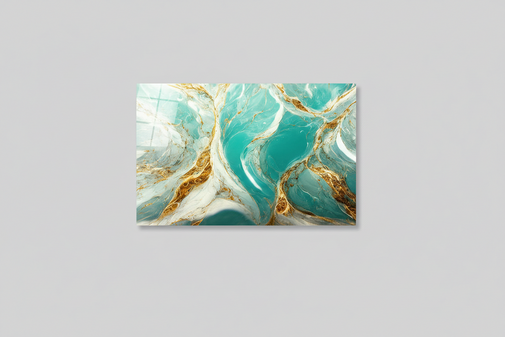 Décoration murale en verre Ganesh 