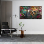 Hummingbird Glass Wall Art - LUXARTDECO