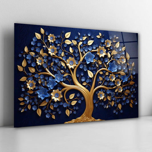 Tree of Life Glass Wall Art