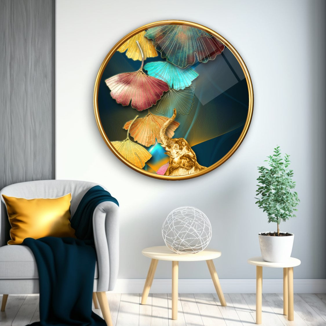 Tableau en verre trempé