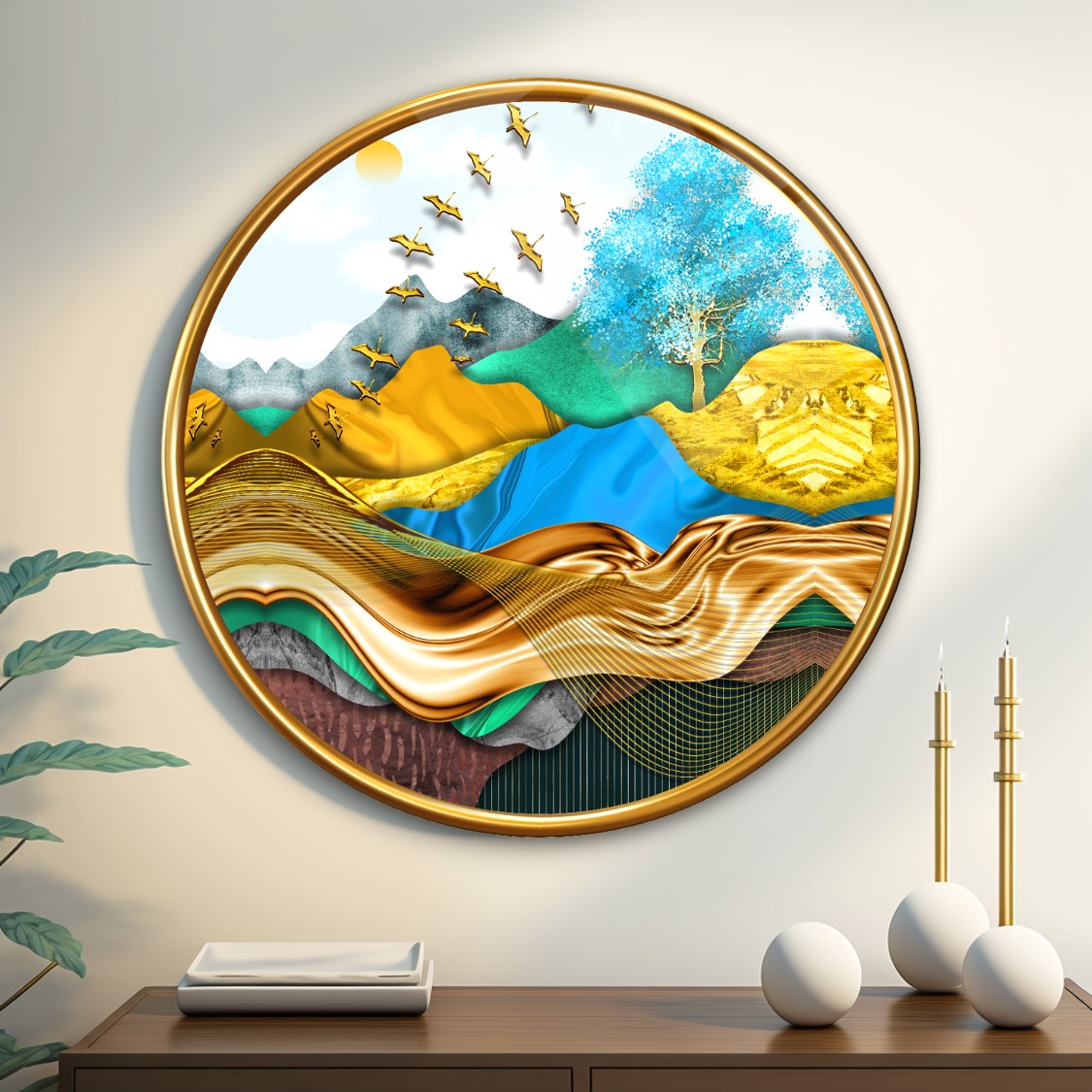 Quadro in vetro temperato
