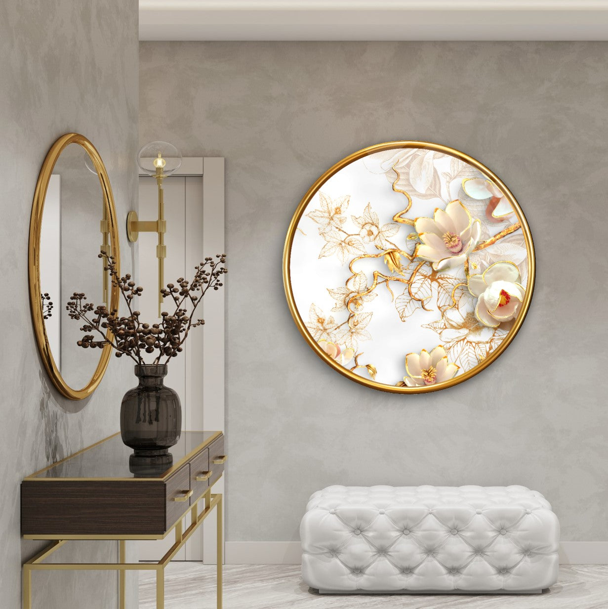 Tableau en verre trempé