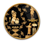 Tableau mural en verre à motif de femme