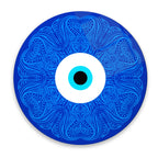 Décoration murale en verre contre le mauvais œil