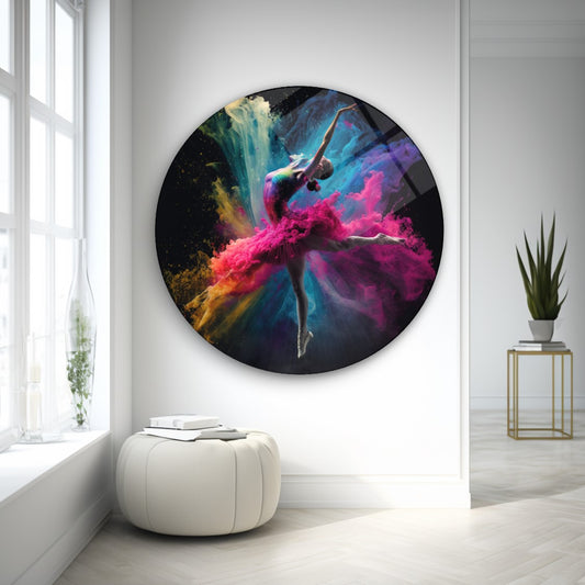 Ballerine Glass Wall Art
